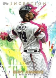 2020 Topps Inception Base Set Eloy Jimenez #39 card