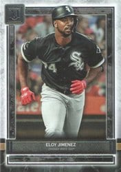 2020 Topps Museum Collection Base Set Eloy Jimenez #68 card