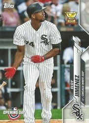 2020 Topps Opening Day Base Set Eloy Jimenez #138 card