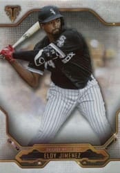 2020 Topps Triple Threads Base Set Eloy Jimenez #25 card