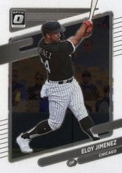 2021 Donruss Optic Base Set Eloy Jimenez #158 card