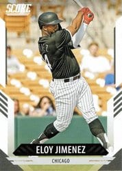 2021 Panini Chronicles Score Eloy Jimenez #11 card