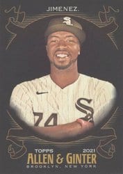 2021 Topps Allen & Ginter X Base Set Eloy Jimenez #103 card