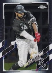 2021 Topps Chrome Base Set Eloy Jimenez #89 card