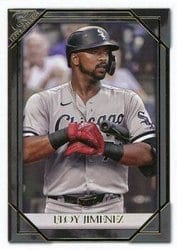 2021 Topps Gallery Base Set Eloy Jimenez #72 card