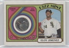 2021 Topps Heritage 1972 Mint Nickel Eloy Jimenez #MIR-EJ card