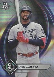 2022 Bowman Platinum Base Set Eloy Jimenez #99 card