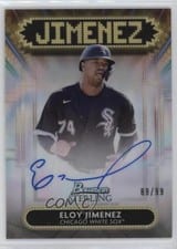 2022 Bowman Sterling Signage Autographs Eloy Jimenez #SSA-EJ card