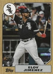 2022 Topps 1987 Topps Baseball (Series 2) Eloy Jimenez #87TB-32 card