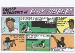 2022 Topps Heritage 1973 Topps Comics Eloy Jimenez #73TC-2 card