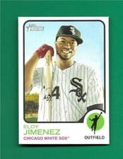 2022 Topps Heritage Mini Eloy Jimenez #179 card