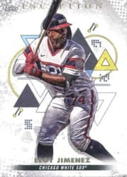 2022 Topps Inception Base Set Eloy Jimenez #53 card