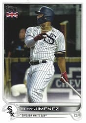 2022 Topps UK Edition Base Set Eloy Jimenez #109 card