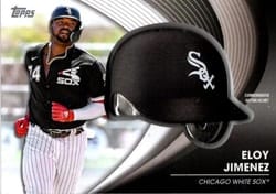 2022 Topps Update Commemorative Batting Helmets Eloy Jimenez #BH-EJ card