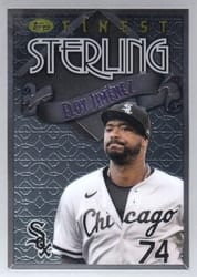 2023 Finest Flashbacks Base Set Eloy Jiménez #145 card