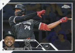 2023 Topps Chrome Base Set Eloy Jiménez #34 card