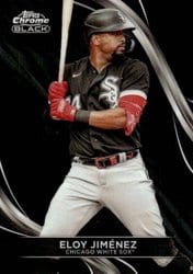 2024 Topps Chrome Black Base Set Eloy Jiménez #58 card