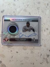2024 Topps Pristine Pieces Autograph Relic Eloy Jiménez #PPAR-EJ card