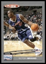 2004-05 Topps Total Base Set Elton Brand #10 card