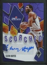 2023-24 Panini Phoenix Scorched Signatures Elvin Hayes #SCS-EVH card