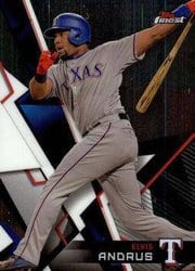 2018 Finest Base Set Elvis Andrus #13 card