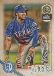 2018 Topps Gypsy Queen Base Set Elvis Andrus #113 card