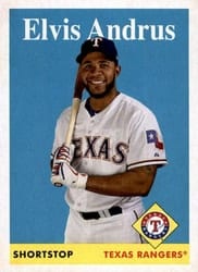 2019 Topps Archives Base Set Elvis Andrus #8 card