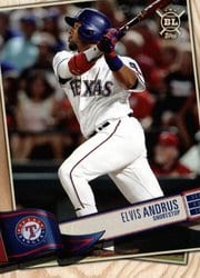 2019 Topps Big League Base Set Elvis Andrus #343 card