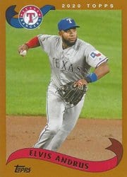 2020 Topps Archives Base Set Elvis Andrus #294 card
