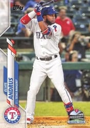 2020 Topps Base Set Elvis Andrus #577 card