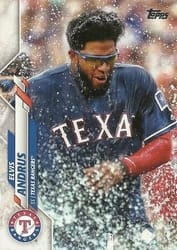2020 Topps Base Set Elvis Andrus #577b card
