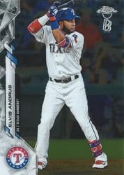 2020 Topps Chrome Ben Baller Edition Base Set Elvis Andrus #158 card