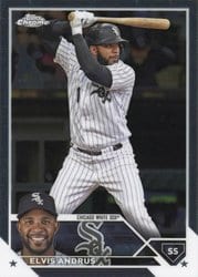 2023 Topps Chrome Update Base Set Elvis Andrus #USC182 card