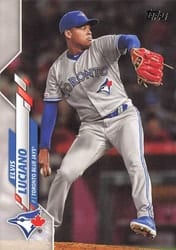 2020 Topps Base Set Elvis Luciano #536 card