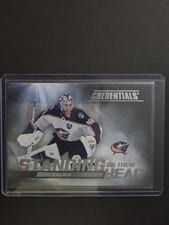 2025-26 Upper Deck Credentials Standing on Their Head Elvis Merzlikins #SH-9 card