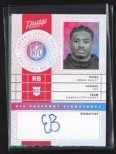 2024 Panini Prestige NFL Passport Signatures Emani Bailey #NPS-EBY card