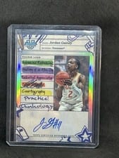 2024-25 Bowman University Chrome Course Load Autographs Emanuel Sharp #CLA-ES card