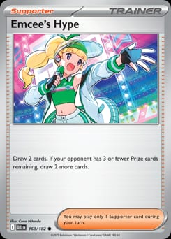 Destined Rivals Emcee's Hype #163 card