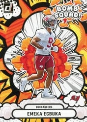 2025 Donruss Bomb Squad Emeka Egbuka #BS-EEA card