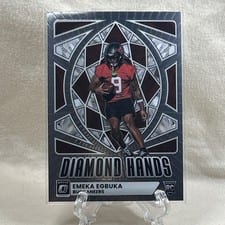 2025 Donruss Optic Diamond Hands Emeka Egbuka #4 card