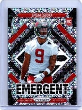 2025 Panini Prizm Emergent Emeka Egbuka #3 card