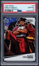 2025 Panini Prizm Manga - Vertical Emeka Egbuka #15 card