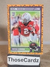 2025 Score-A-Treat Base Rookies Pumpkin Emeka Egbuka #2 card