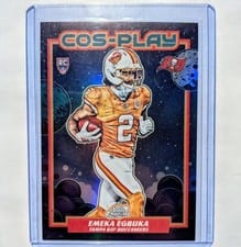 2025 Topps Cosmic Chrome Cos Play Emeka Egbuka #CP-9 card