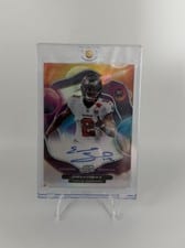 2025 Topps Cosmic Chrome First Flight Signatures Emeka Egbuka #FFS-EE card