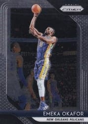 2018-19 Panini Prizm Base Set Emeka Okafor #187 card