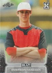 2020 Leaf Draft Base Set Emerson Hancock #29 card