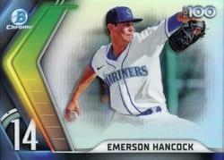 2022 Bowman Scouts' Top 100 Emerson Hancock #BTP-14 card