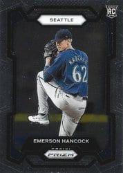 2024 Panini Prizm Base Set Emerson Hancock #172 card