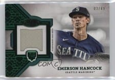 2024 Topps Tier One Rookie Relics Emerson Hancock #RR-EH card
